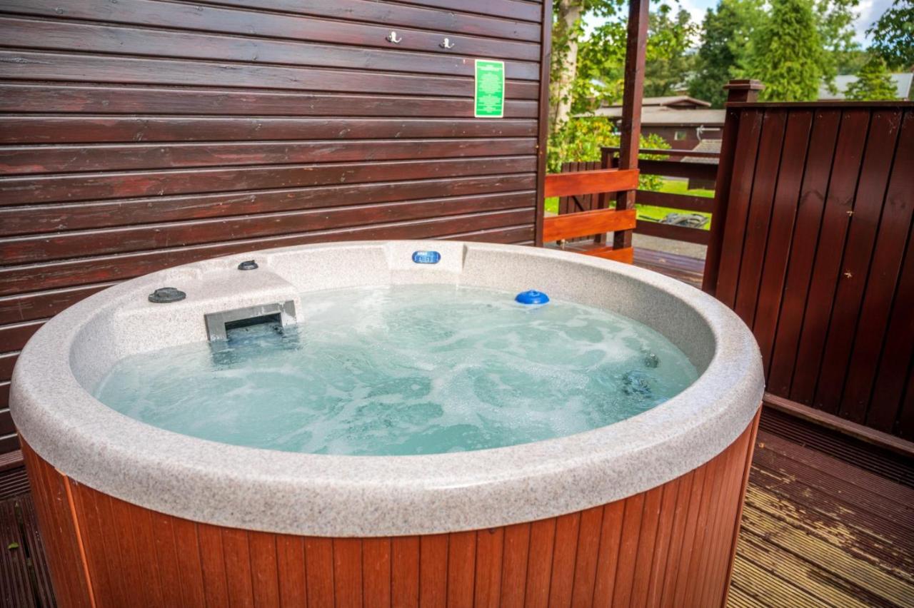 Birch Lodge 13 With Hot Tub นิวตันสจวร์ต ภายนอก รูปภาพ